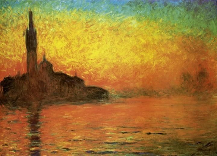 Claude Monet Venice Twilight Dusk